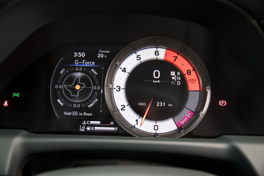 Панель приборов Lexus LS500 F-Sport 2018 года  (AU) (фото 7 из 11)